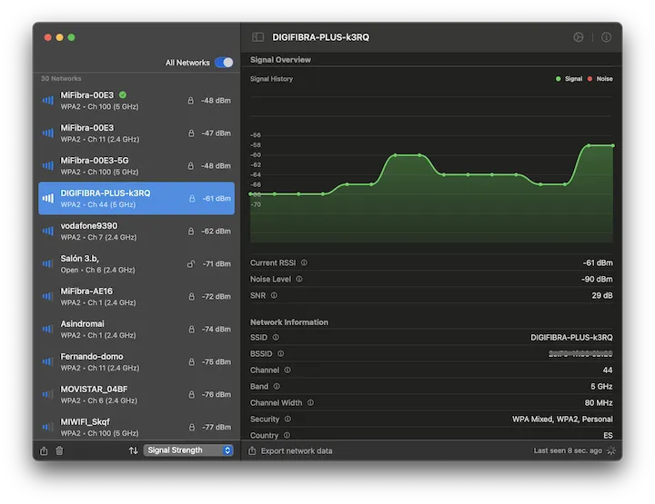 WiFi Radar Pro screenshot